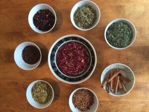 a medley of herbs