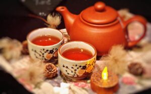 Sharing Herbal Tea Together